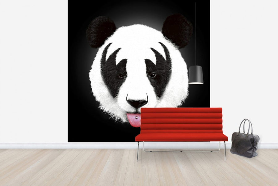 PHOTOWALL / Kiss of a Panda (e30058)