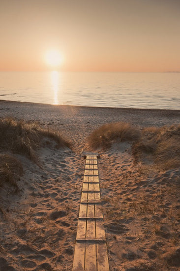 PHOTOWALL / Sunset over Vejbystrand, Sweden (e40421)