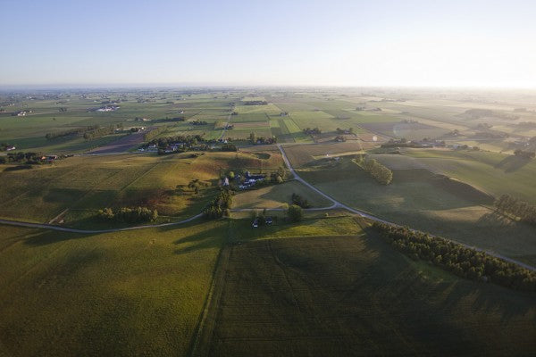 PHOTOWALL / Aerial View of Skane Countryside, Sweden (e40572)