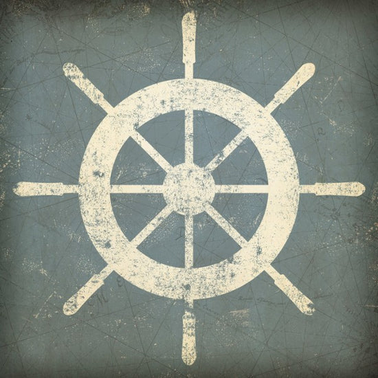 PHOTOWALL / Nautical Shipwheel (e30329)