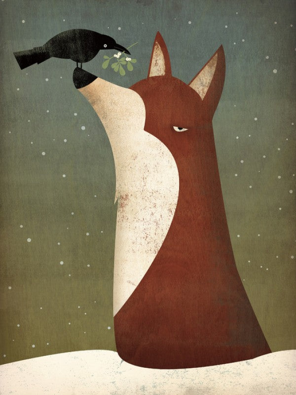 PHOTOWALL / Fox and Mistletoe (e30332) | 輸入壁紙専門店 WALPA