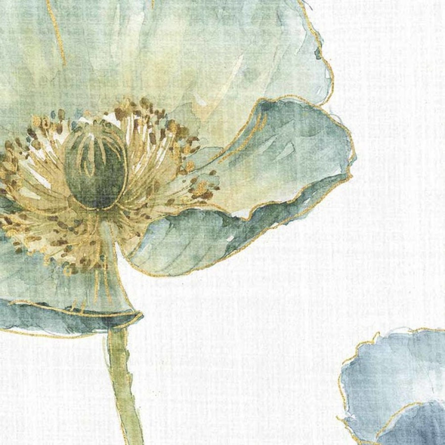 PHOTOWALL / My Greenhouse Flowers on Linen (e30392)