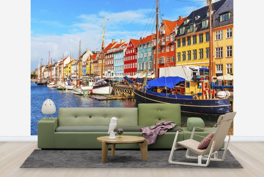 PHOTOWALL / Summer View of Nyhavn Pier (e40684)