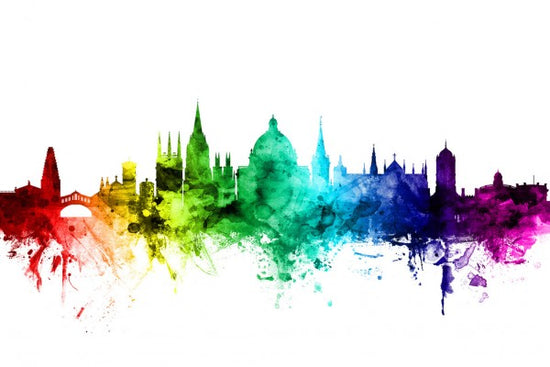 PHOTOWALL / Oxford Skyline Rainbow (e30529)