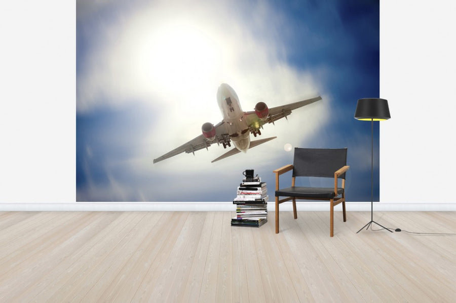 PHOTOWALL / Airplane in Cloud (e30644)