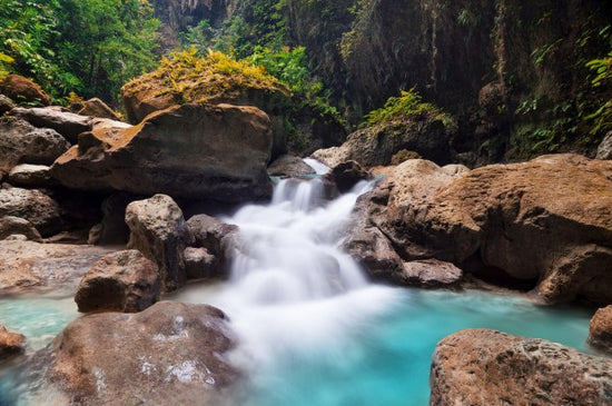 PHOTOWALL / Canyoning at Kawasan Falls I (e41107)