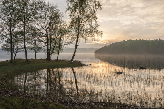 PHOTOWALL / Sunset by the Lake (e41167)