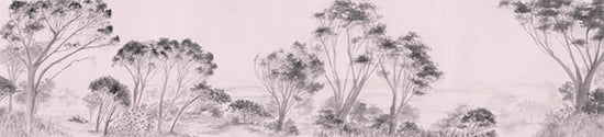 PHOTOWALL / Trees Dusty Pink (e50019)
