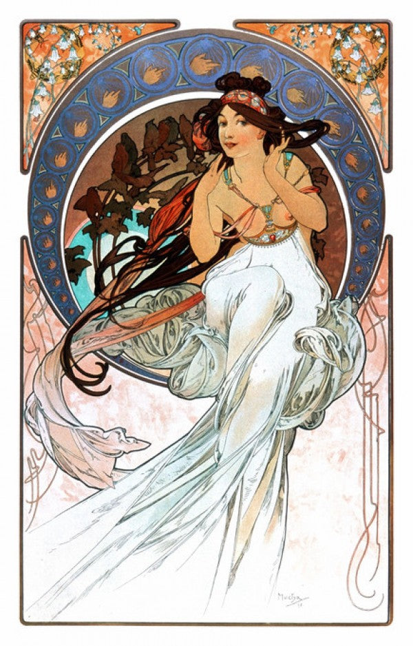 PHOTOWALL / Alphonse Mucha - Art Noveau (e31027) | 輸入壁紙専門店