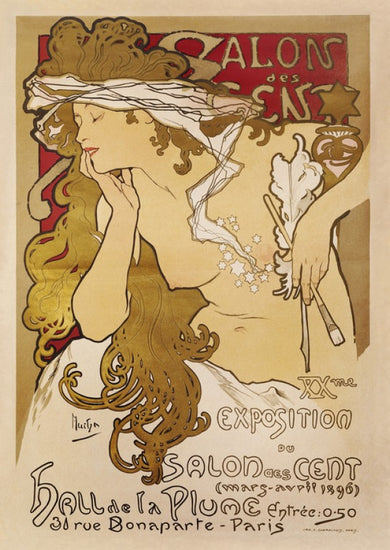 PHOTOWALL / Alphonse Mucha - Salon des Cent (e31036)