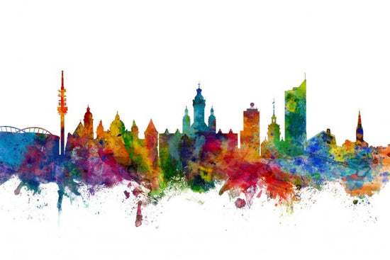 PHOTOWALL / Leipzig Skyline (e50152)