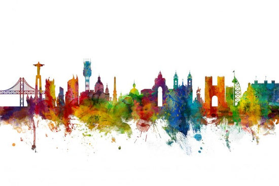 PHOTOWALL / Lisbon Skyline (e50154)