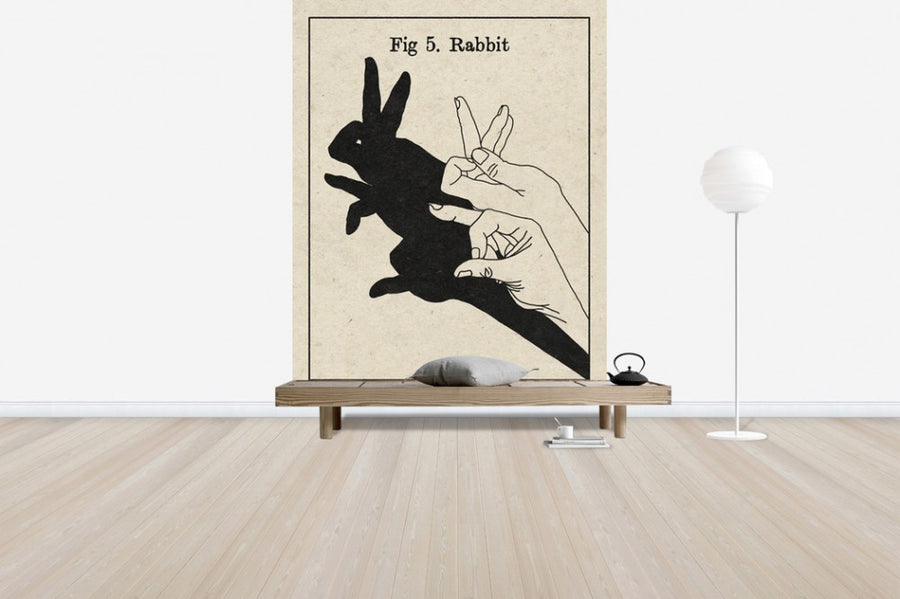 PHOTOWALL / The Art of Shadows - Rabbit (e31045)