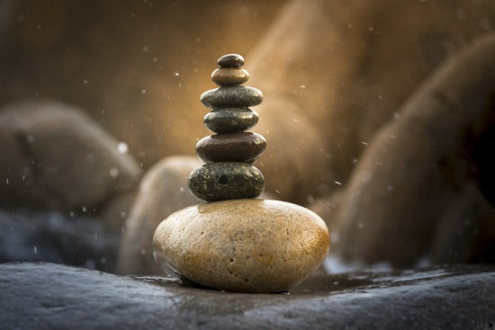 PHOTOWALL / Balanced Stacked Stones (e310193)