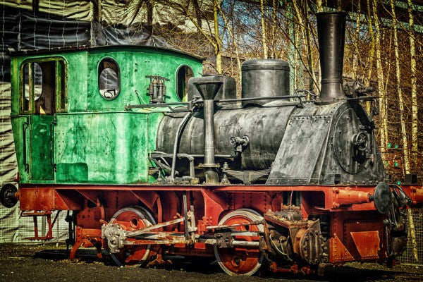 PHOTOWALL / Old Steam Locomotive (e310569)