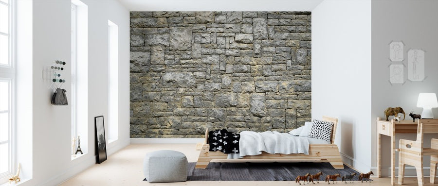 PHOTOWALL / Granite Brick Wall (e310853)