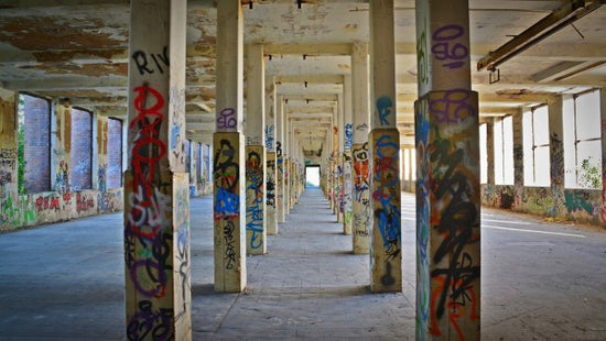 PHOTOWALL / Old Industrial Factory Building (e310858)