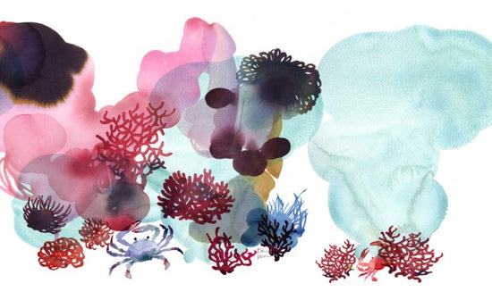 PHOTOWALL / Water Color Coral II (e311289)