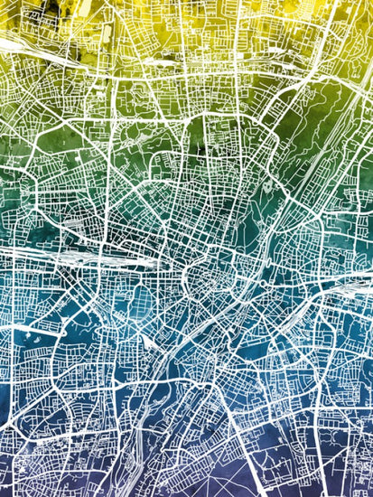PHOTOWALL / Munich Germany City Map (e311538)