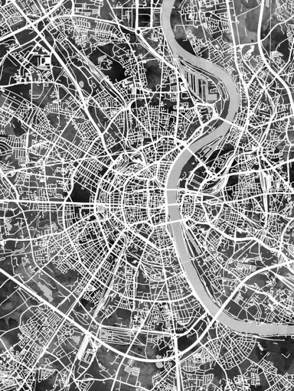 PHOTOWALL / Cologne Germany City Map (e311541)