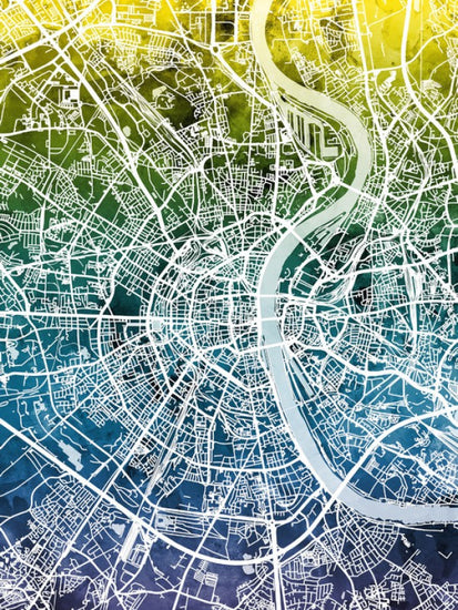 PHOTOWALL / Cologne Germany City Map (e311544)