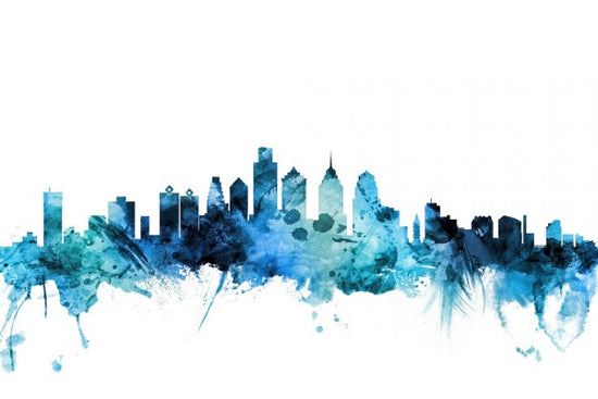 PHOTOWALL / Philadelphia Pennsylvania Skyline (e311647)