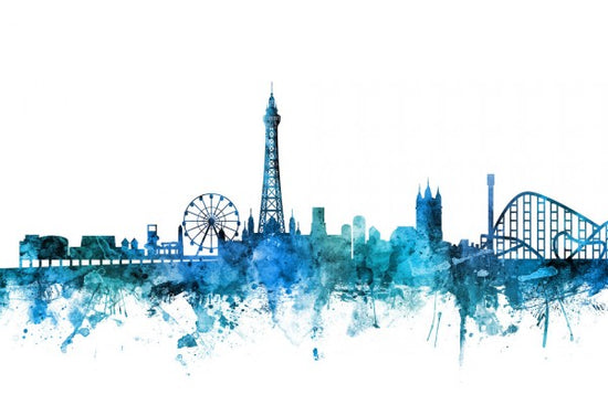 PHOTOWALL / Blackpool England Skyline (e311744)