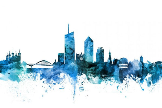 PHOTOWALL / Lyon France Skyline (e311748)