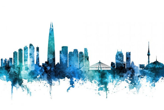 PHOTOWALL / Seoul Skyline South Korea (e311767)