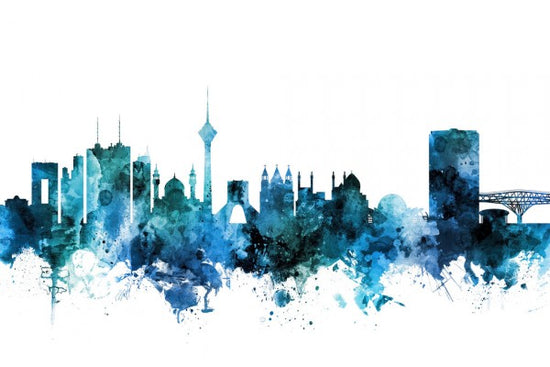 PHOTOWALL / Tehran Iran Skyline (e311779)