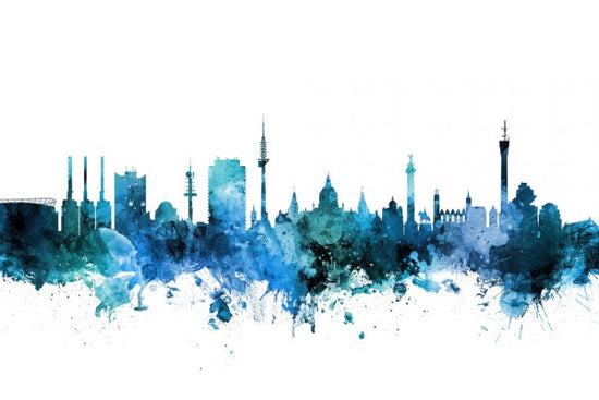 PHOTOWALL / Hannover Germany Skyline (e311781)