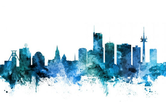 PHOTOWALL / Essen Germany Skyline (e311782)