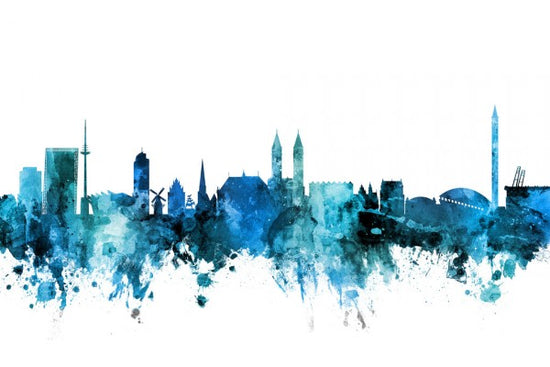 PHOTOWALL / Bremen Germany Skyline (e311785)