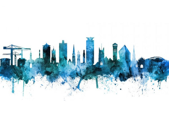 PHOTOWALL / Plymouth England Skyline (e311800)