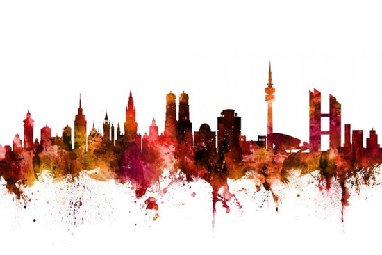 PHOTOWALL / Munich Germany Skyline (e311840)