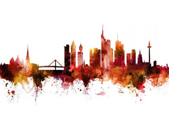PHOTOWALL / Frankfurt Germany Skyline (e311841)