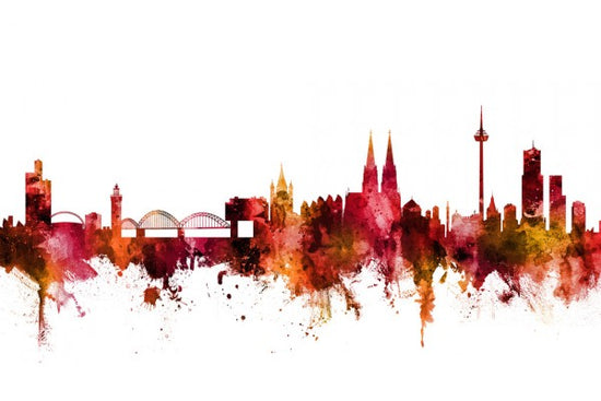 PHOTOWALL / Cologne Germany Skyline (e311843)