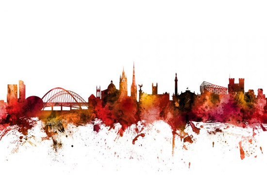 PHOTOWALL / Newcastle England Skyline (e311854)