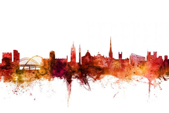 PHOTOWALL / Newcastle England Skyline (e311867)
