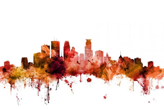 PHOTOWALL / Minneapolis Minnesota Skyline (e311898)