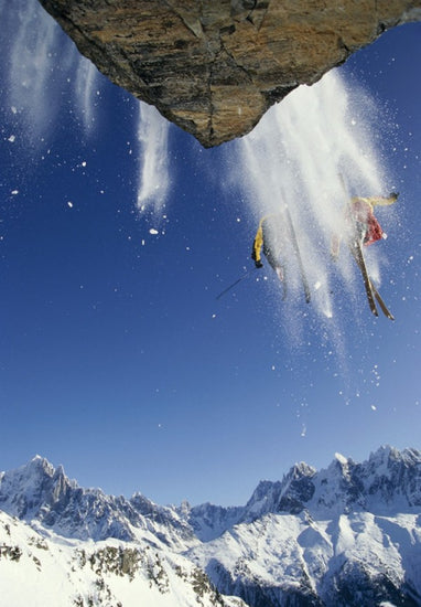 PHOTOWALL / Off Piste Skiing at Mont Blanc (e313208)