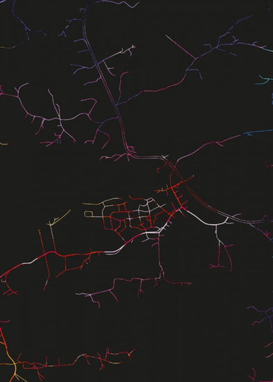PHOTOWALL / Tampere in Finland - Map (e313282)