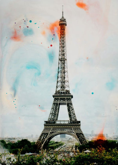 PHOTOWALL / Paris in Watercolor (e313397)