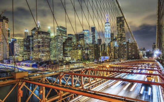 PHOTOWALL / Top of Brooklyn Bridge (e313701)