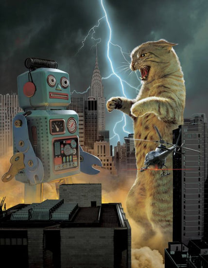 PHOTOWALL / Catzilla vs Robot (e313830)