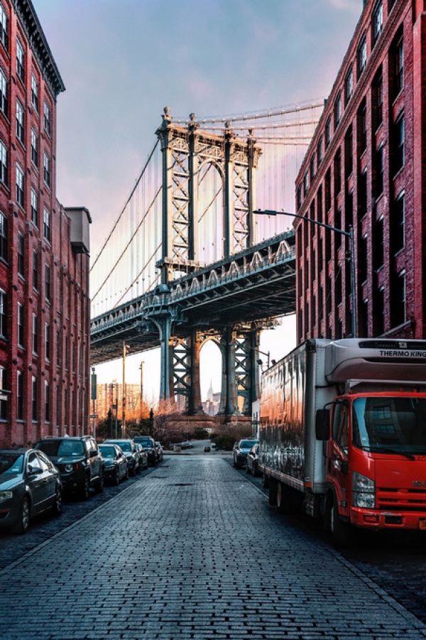 PHOTOWALL / Manhattan Bridge (e314306) | 輸入壁紙専門店 WALPA