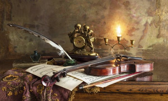 PHOTOWALL / Still Life with Violin and Clock (e315359)