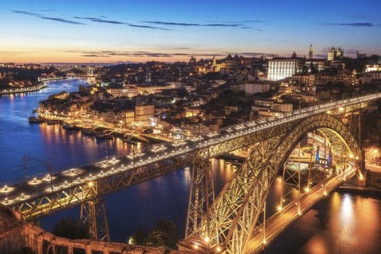PHOTOWALL / Portugal Porto Blue Hour (e315423)