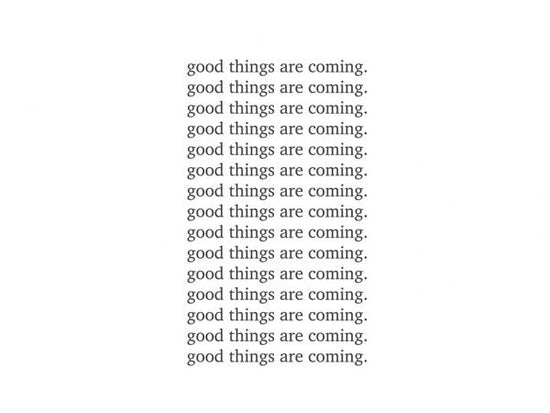 PHOTOWALL / Good Things are Coming (e316357)