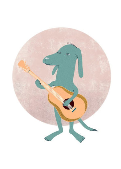 PHOTOWALL / Guitar dog (e316794)